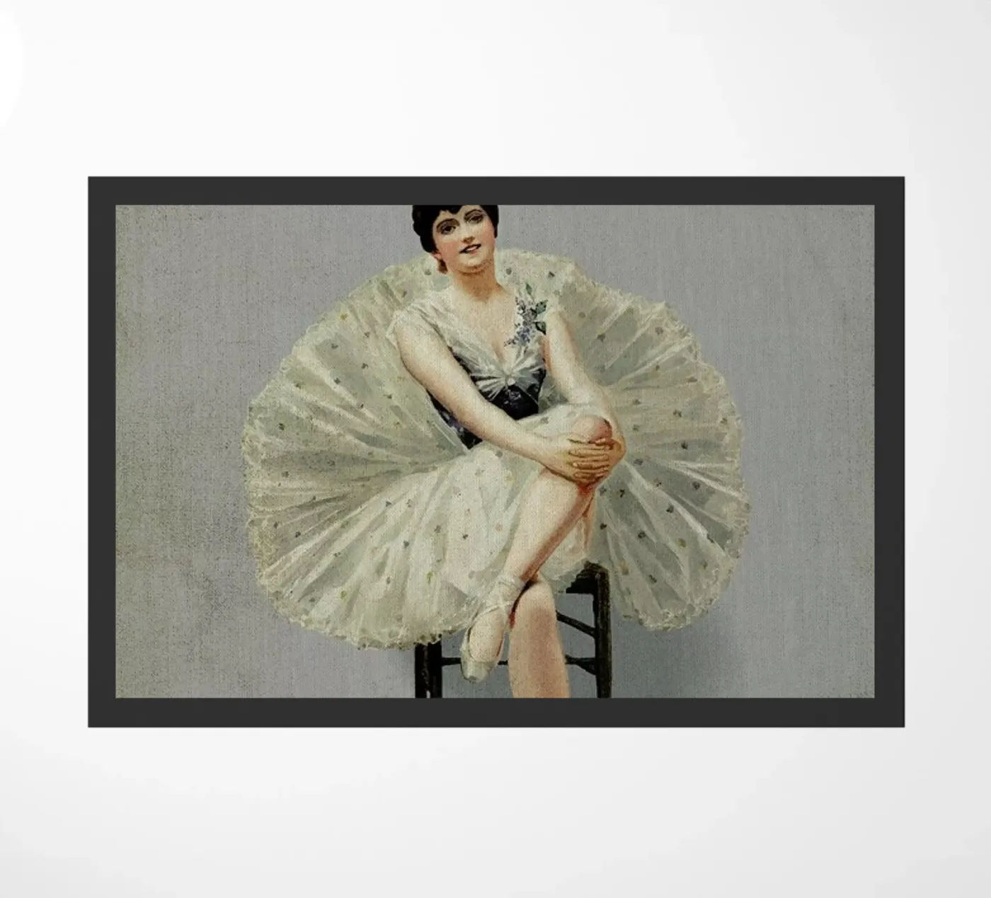 Keep Smiling Fußmatte von Kubistika