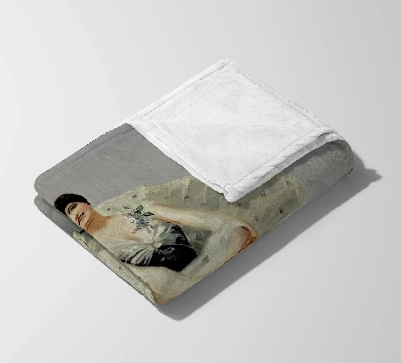 Keep Smiling plaid polaire de Kubistika