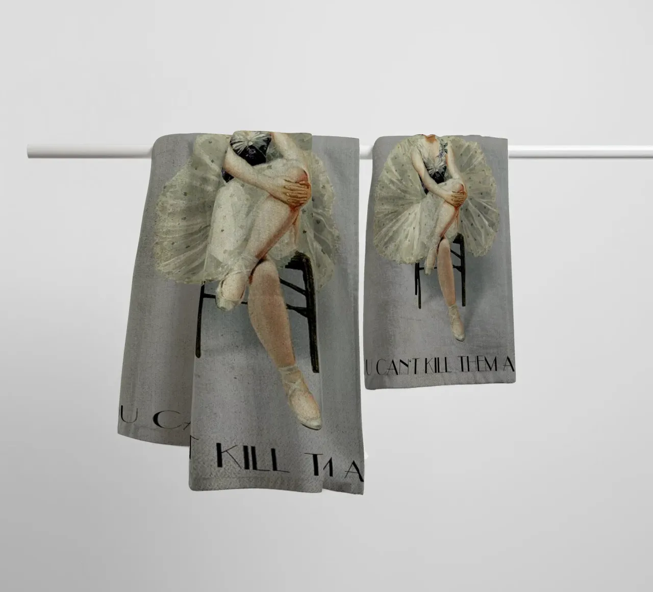 Keep Smiling towel by Kubistika