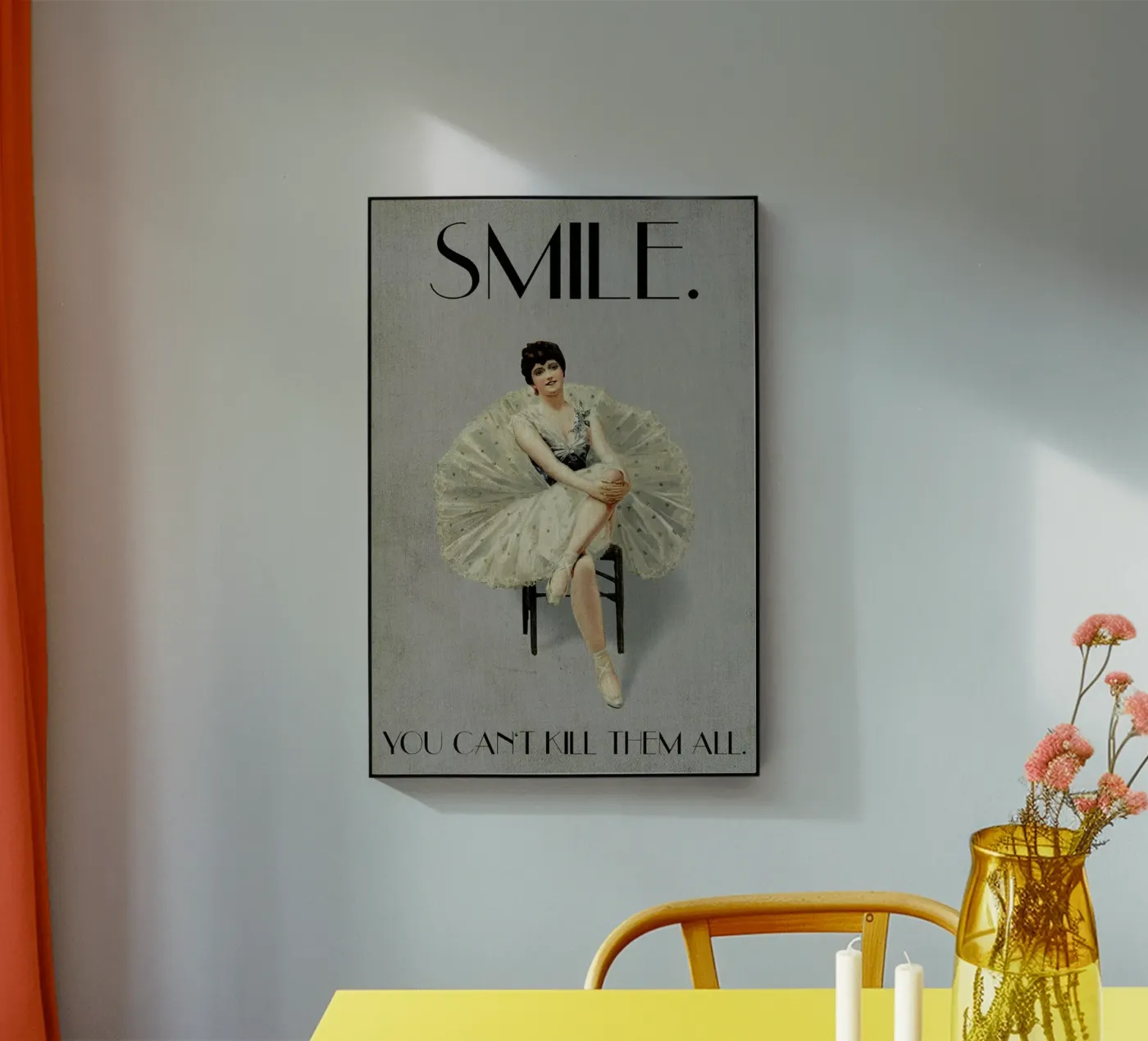 Keep Smiling plexiglas de Kubistika