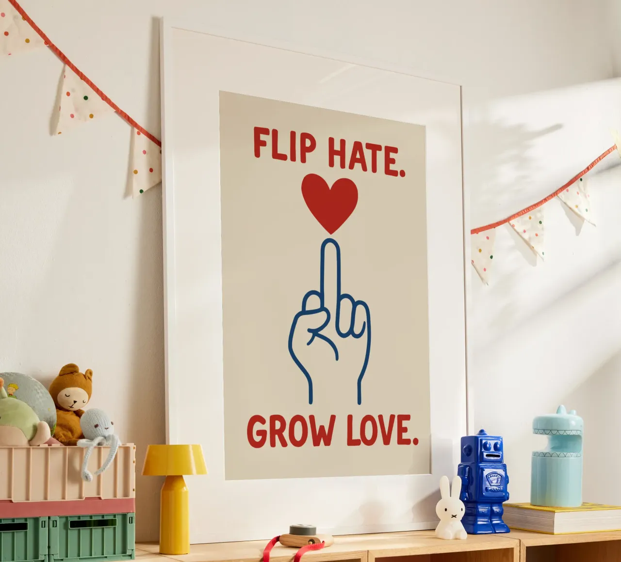 Heart instead of hate hahnemühle by QuooodZ by MooodzArt