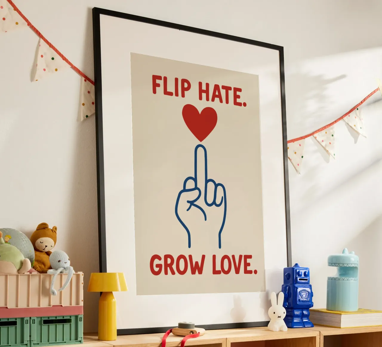 Heart instead of hate hahnemühle by QuooodZ by MooodzArt