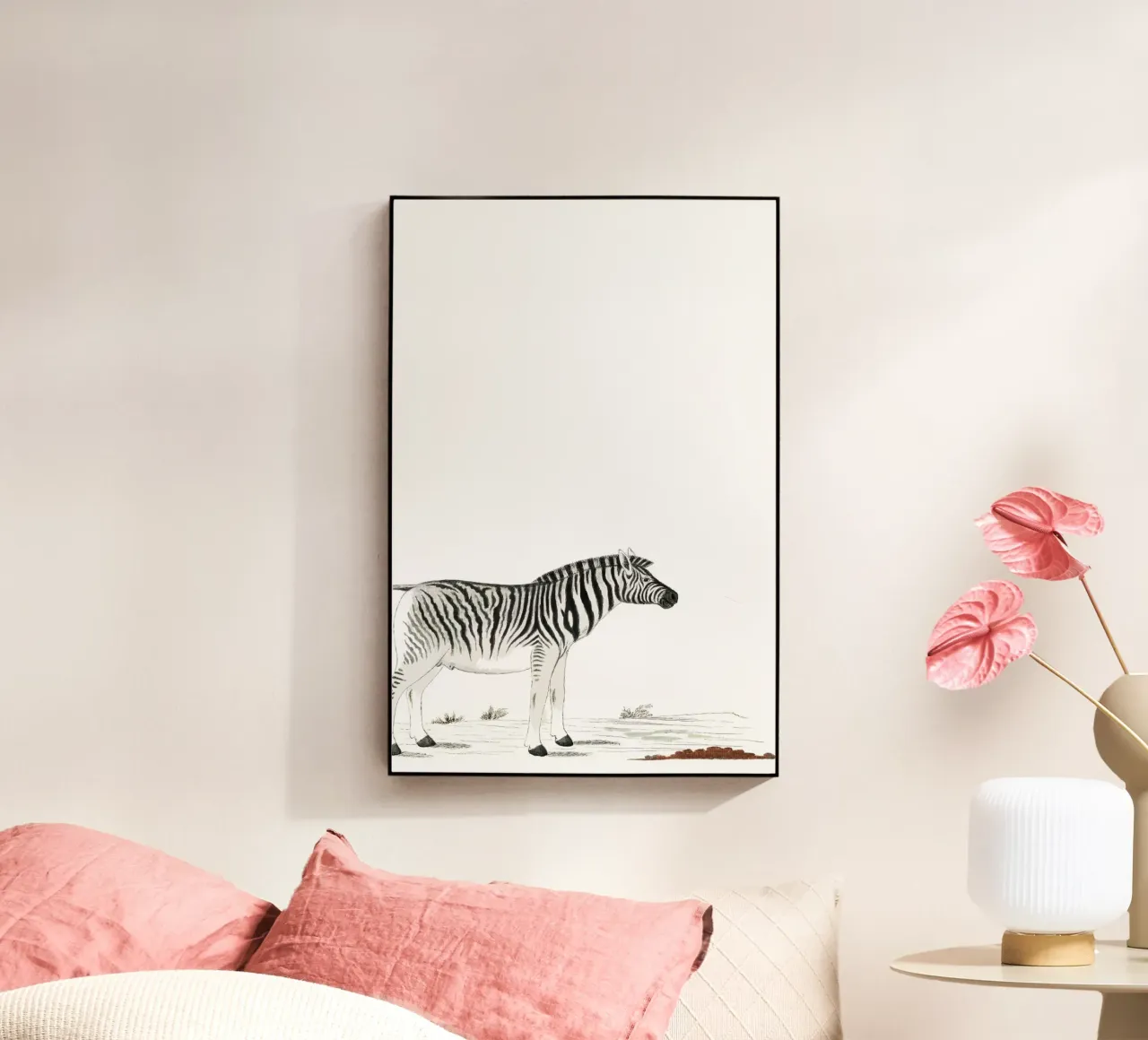 Zebra plexiglass da Second Canvas