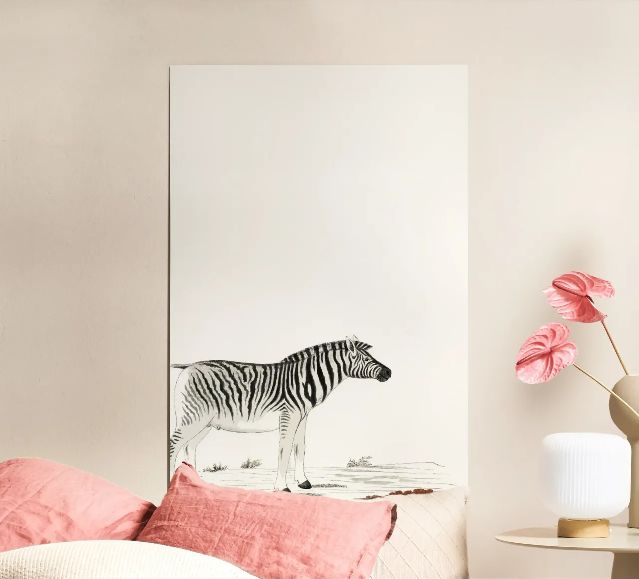 Zebra poster da Second Canvas