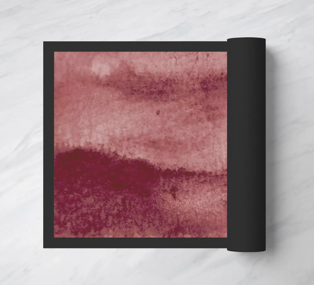 Aquarelle Meets Pencil Peach Clouds zerbino da Studio Nahili