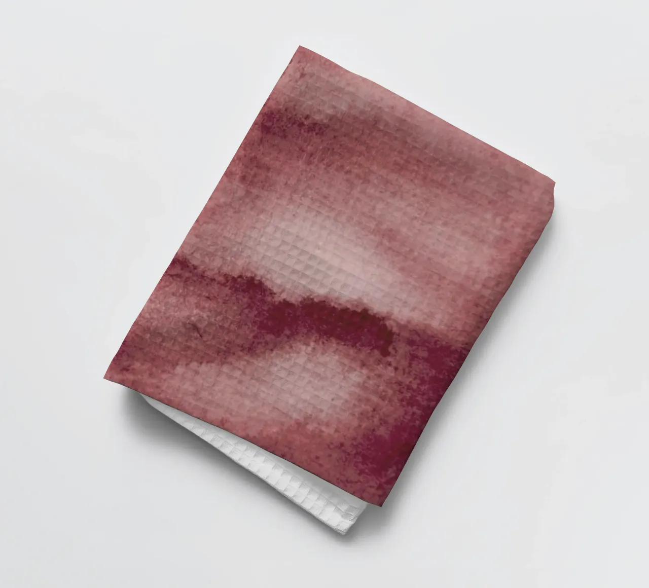 Aquarelle Meets Pencil Peach Clouds canovaccio da cucina da Studio Nahili