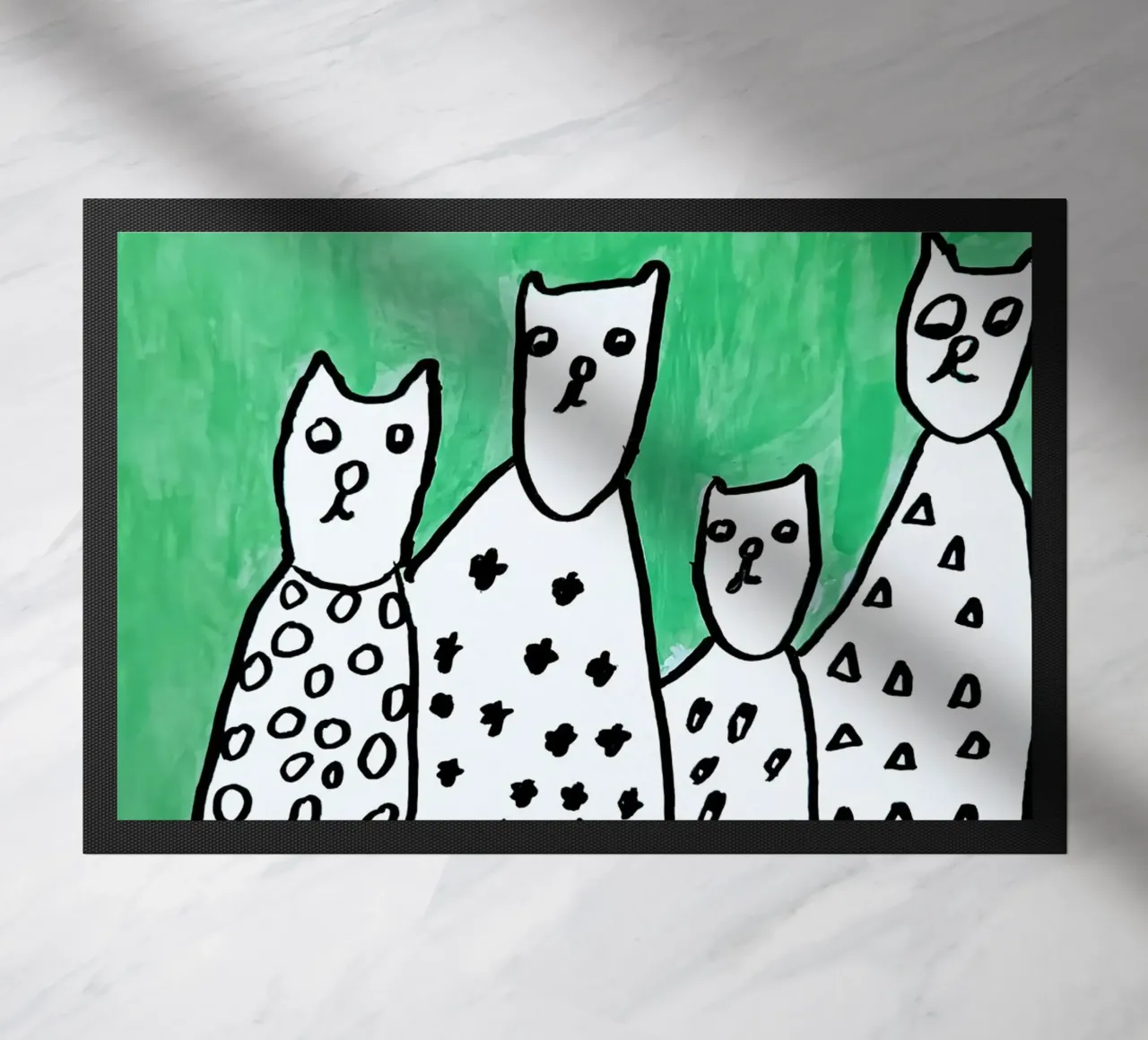 4 CATS IN A ROW zerbino da Einfach Uebel