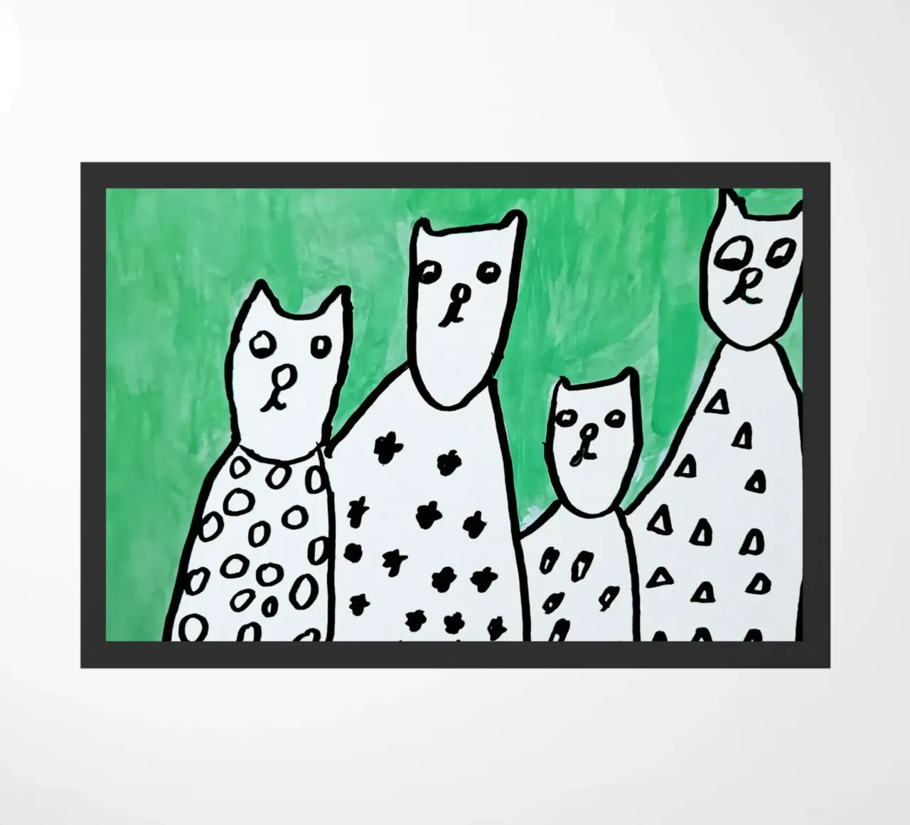4 CATS IN A ROW zerbino da Einfach Uebel