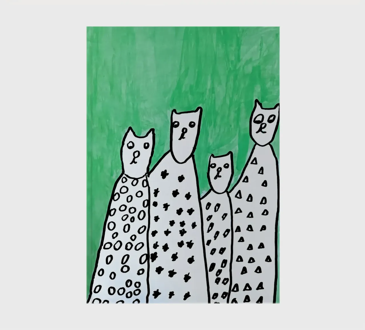 4 CATS IN A ROW diario da Einfach Uebel