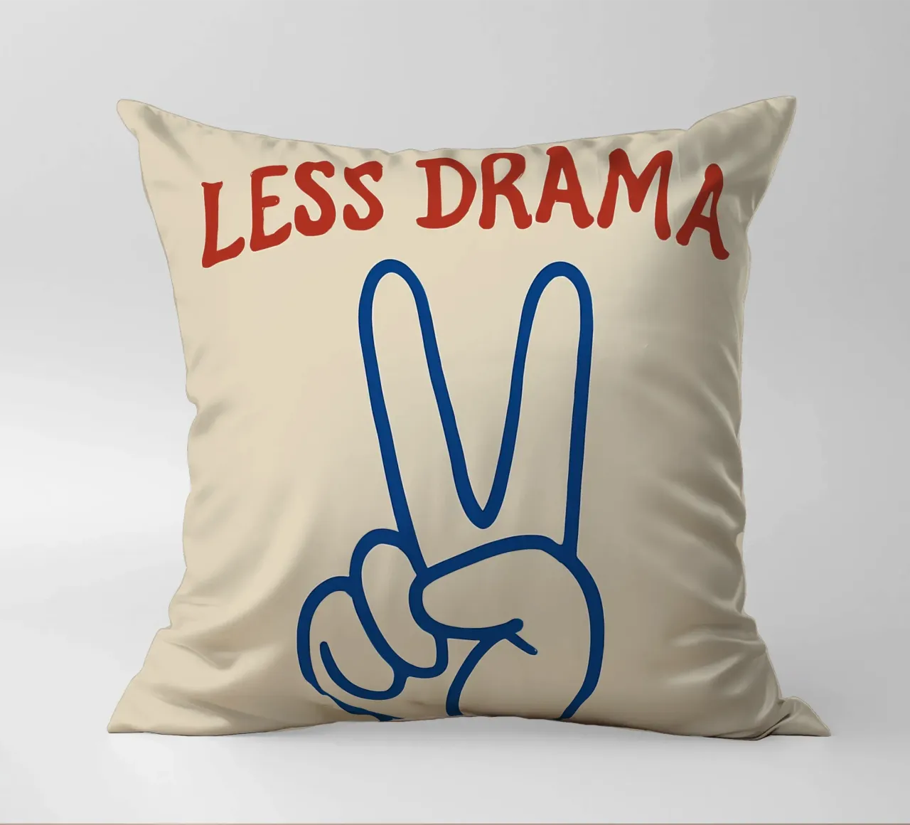 Karma Rules – Drama Drools cuscino da QuooodZ by MooodzArt