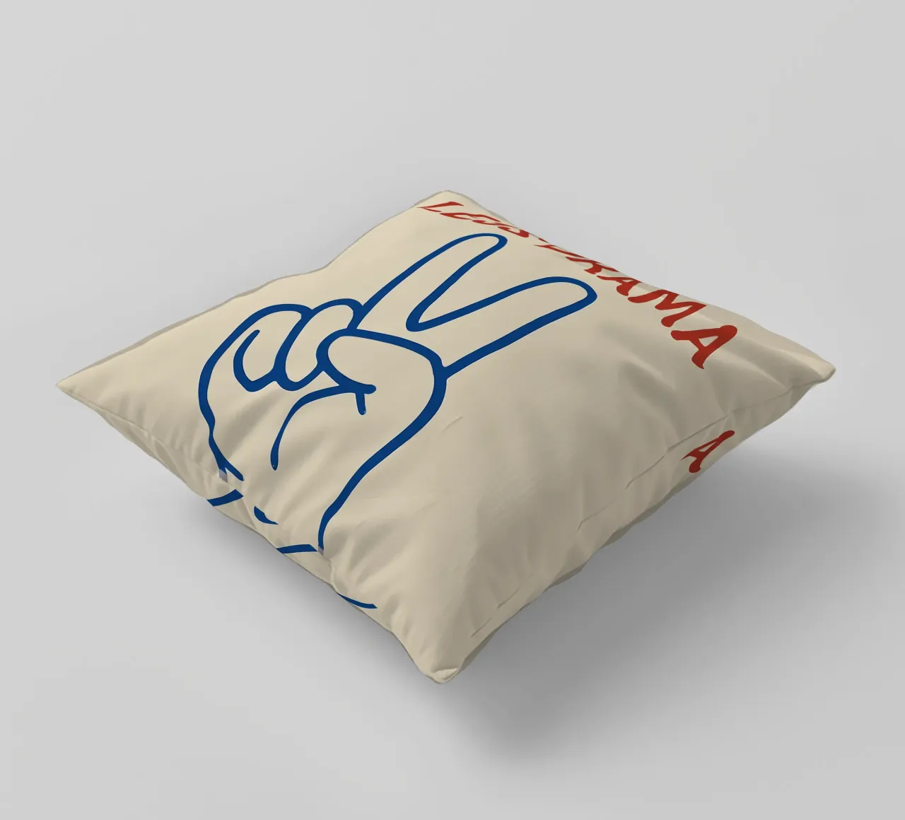 Karma Rules – Drama Drools cuscino da QuooodZ by MooodzArt