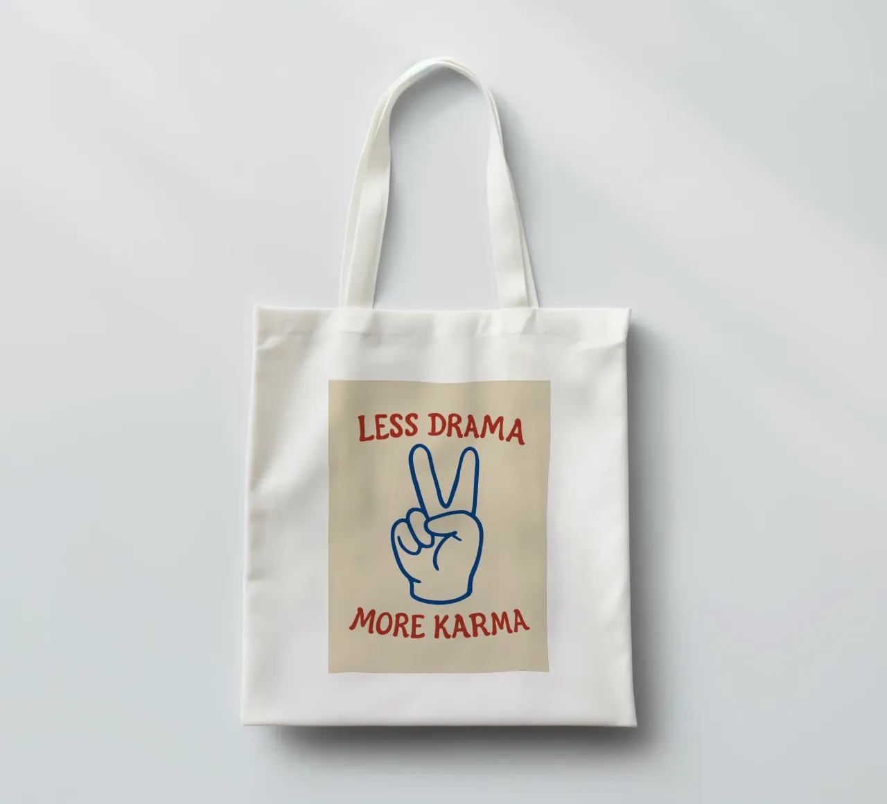 Karma Rules – Drama Drools tote bag by QuooodZ by MooodzArt
