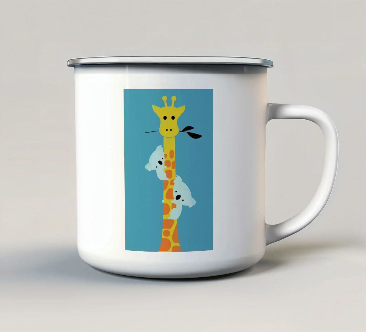I'll Be Your Tree tazza in smalto da Jay Fleck