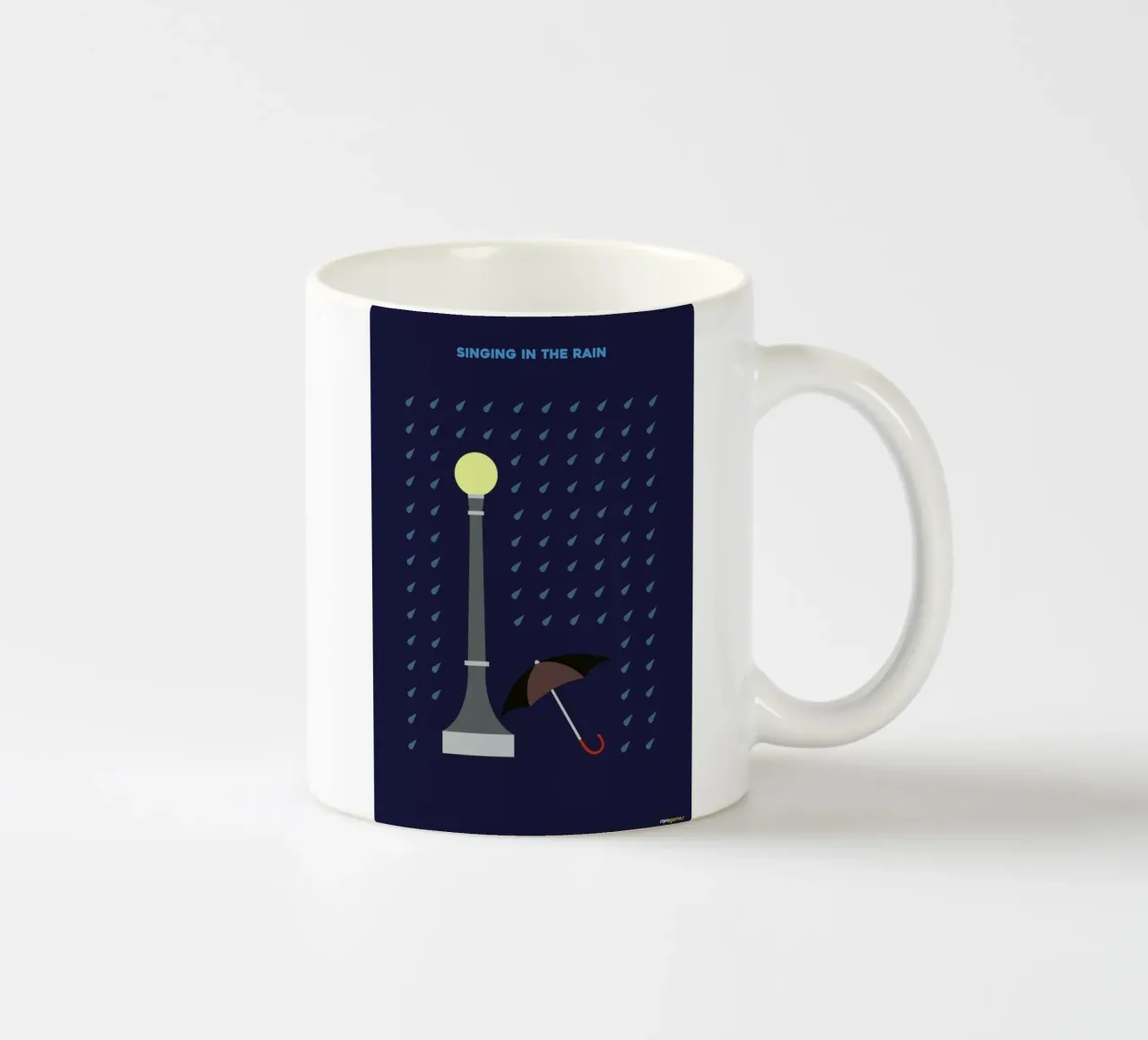 Singing in the Rain tazza in ceramica da Rafa Gomes