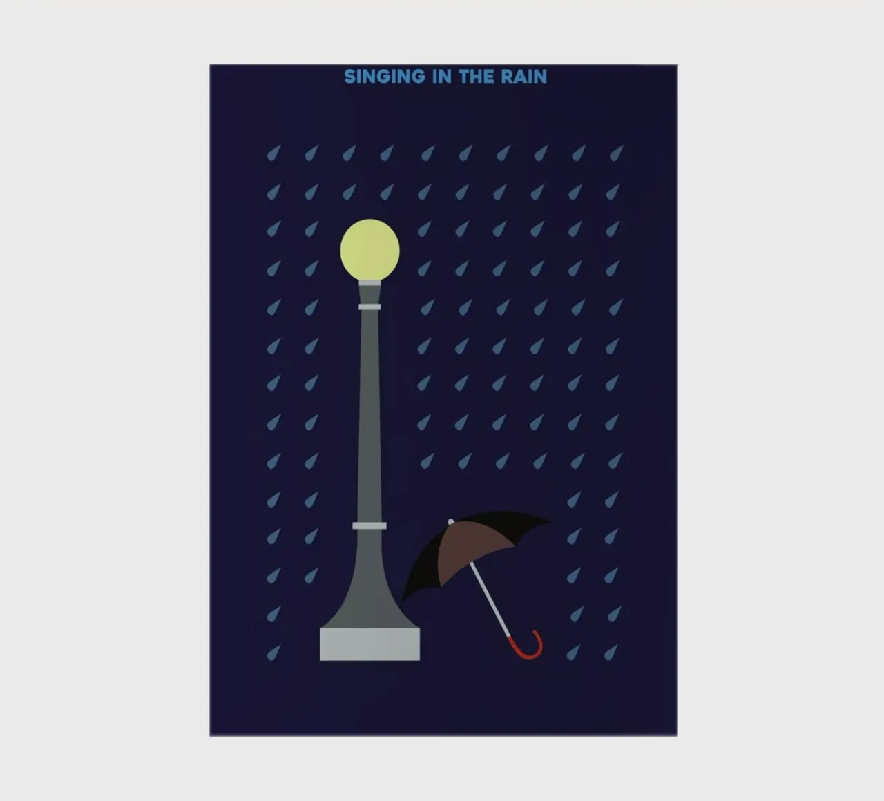 Singing in the Rain notebook by Rafa Gomes