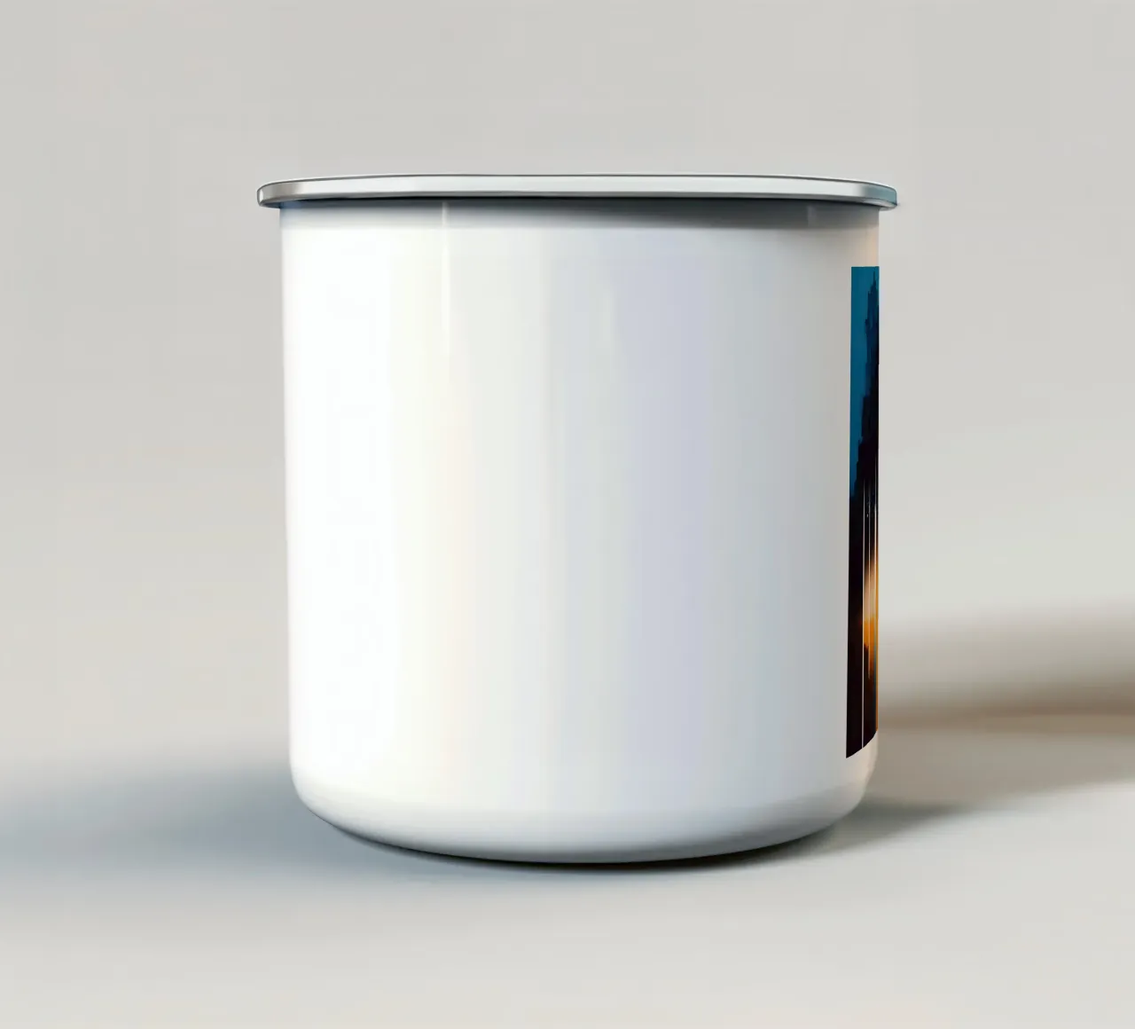 Abstrakt Bunte Streifen tazza in smalto da kosinsart.gallery