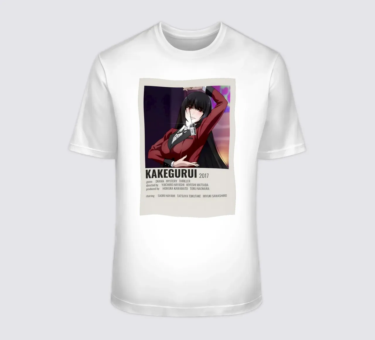 KAKEGURUI  2017 t-shirt da Totoya