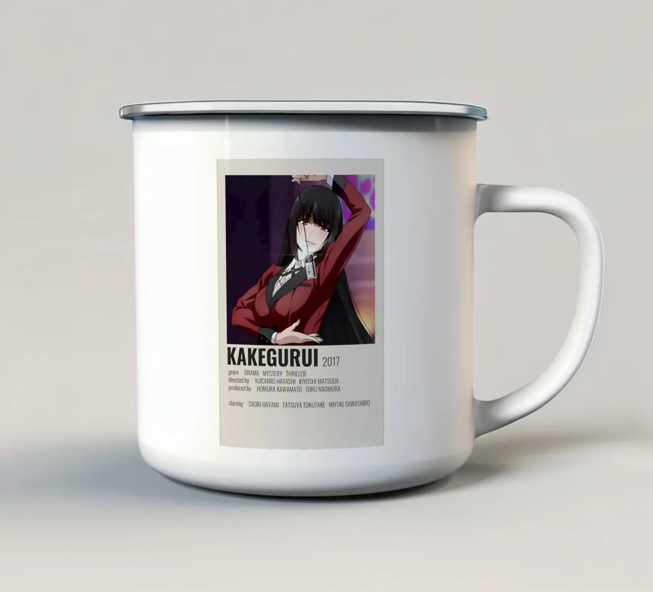 KAKEGURUI  2017 tazza in smalto da Totoya
