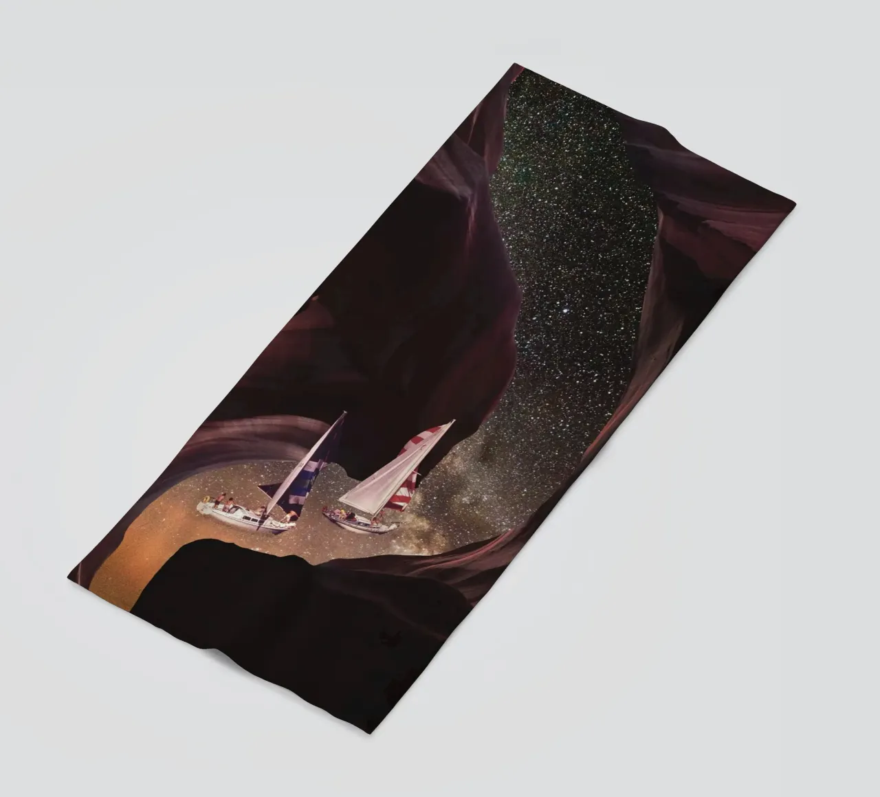 Sailing trough space telo mare da PicturaCollage