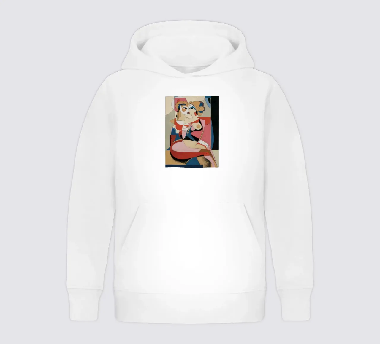 Sensual Artistic Fusion kids hoodie by Crimson Whisper