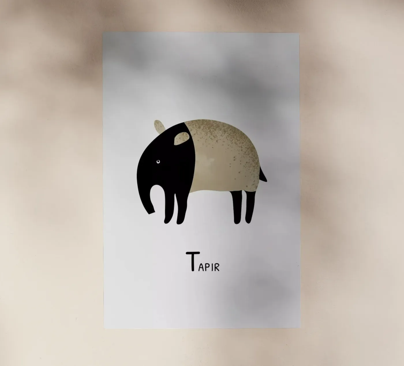 Tapir pellicola backlit da Little Flourishes