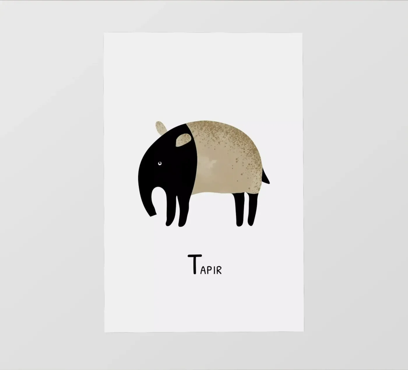 Tapir pellicola backlit da Little Flourishes