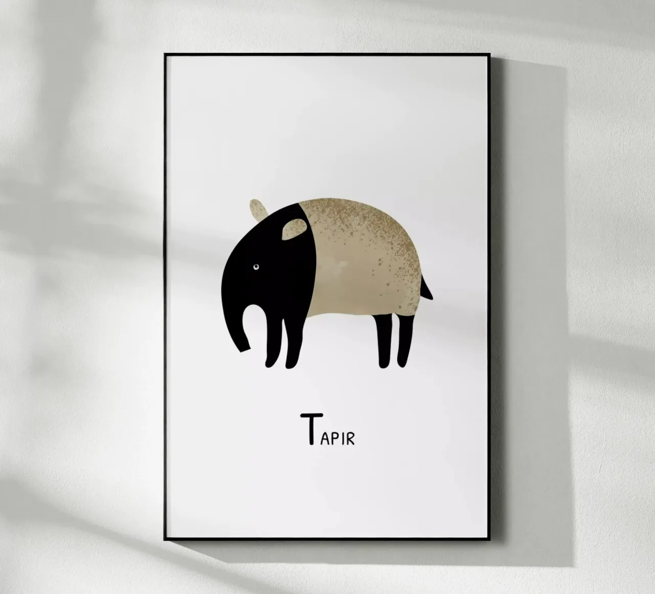 Tapir plexiglass da Little Flourishes