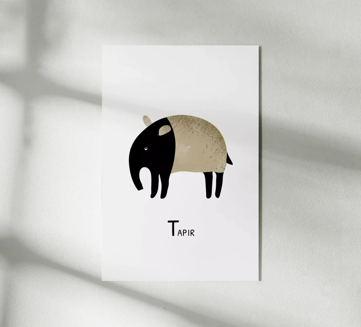 Tapir plexiglass da Little Flourishes