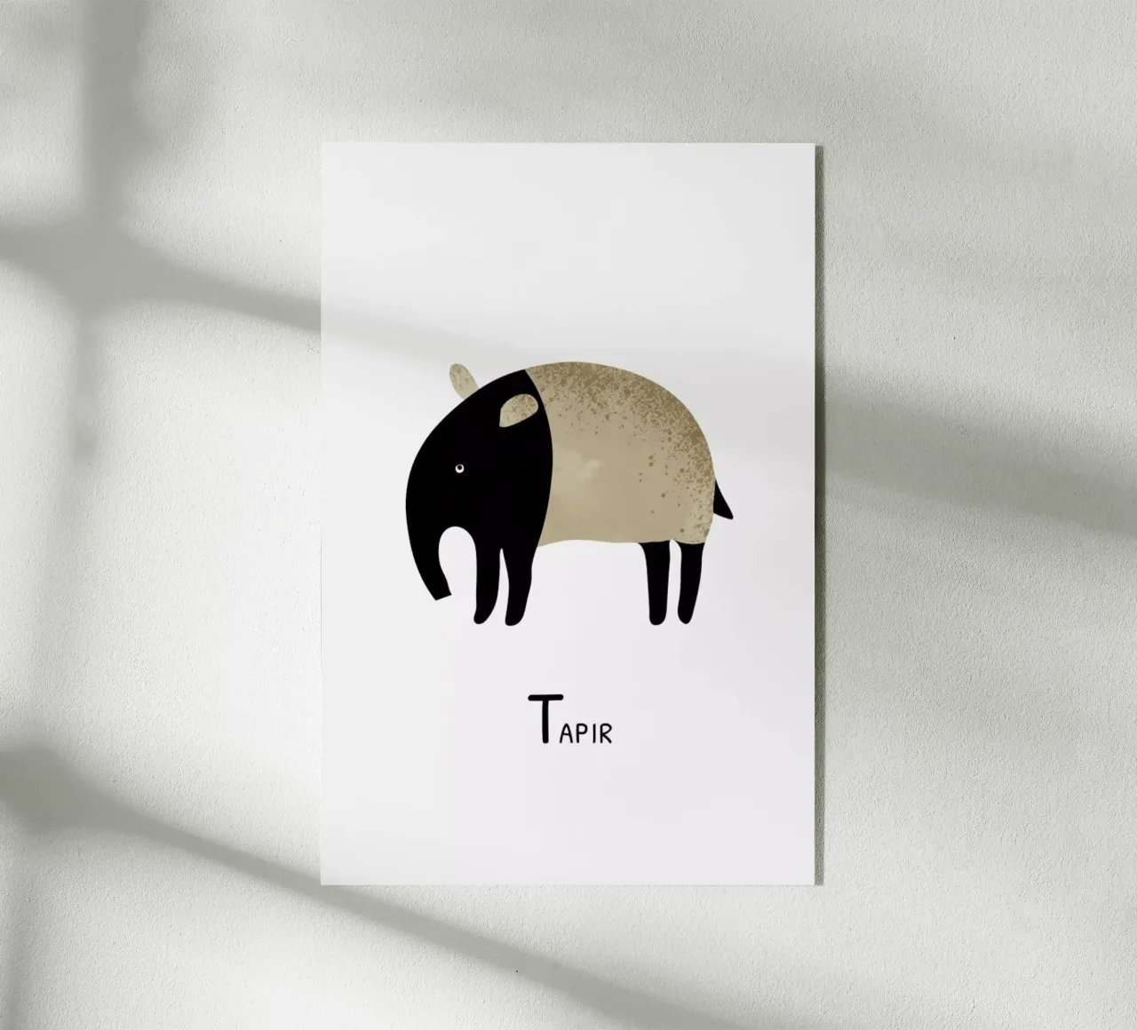 Tapir plexiglass da Little Flourishes