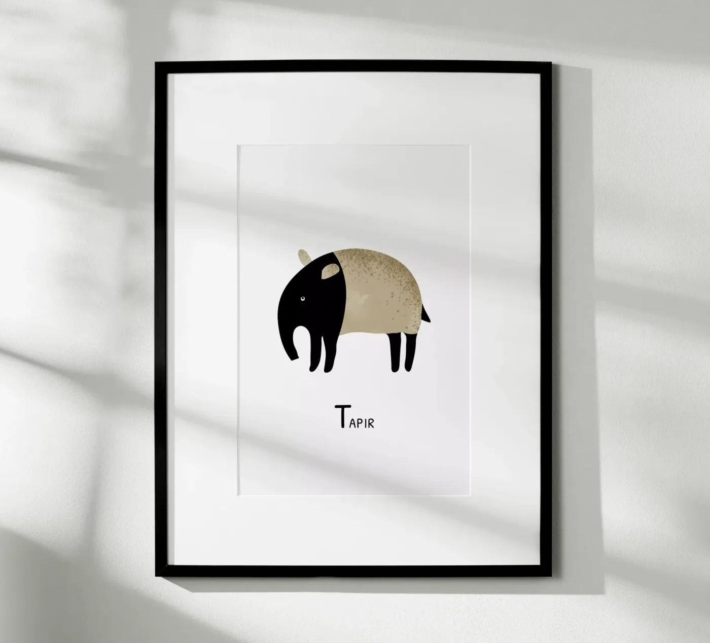 Tapir poster by Little Flourishes