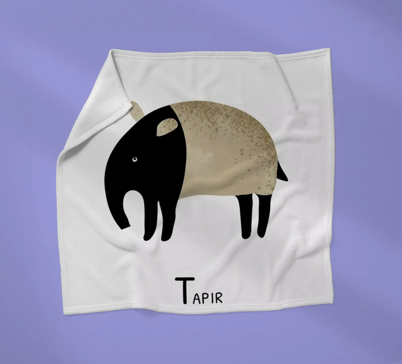 Tapir Fleecedecke von Little Flourishes