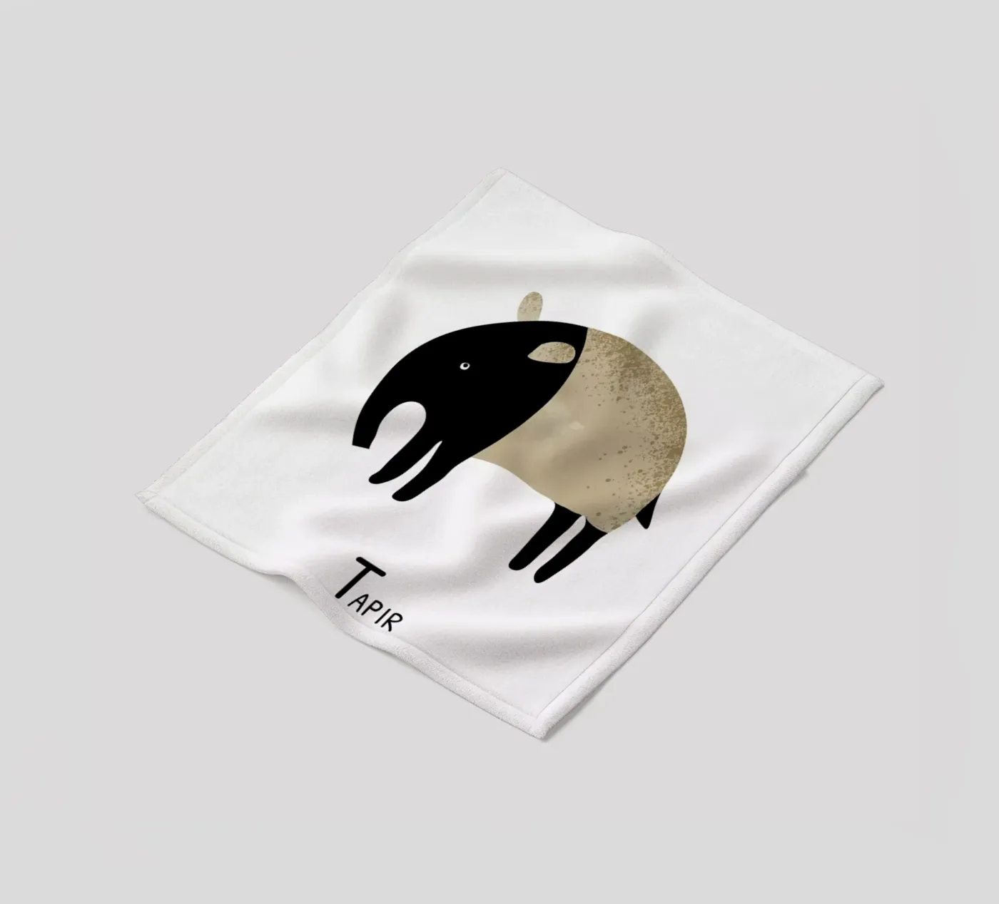 Tapir Fleecedecke von Little Flourishes