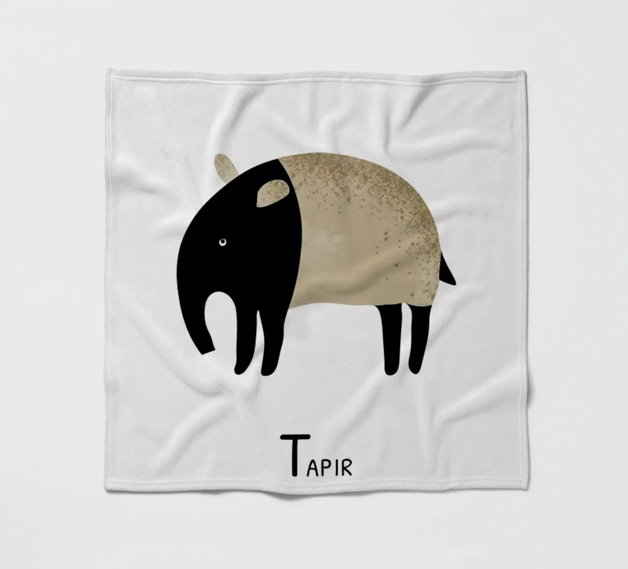 Tapir coperta in pile da Little Flourishes