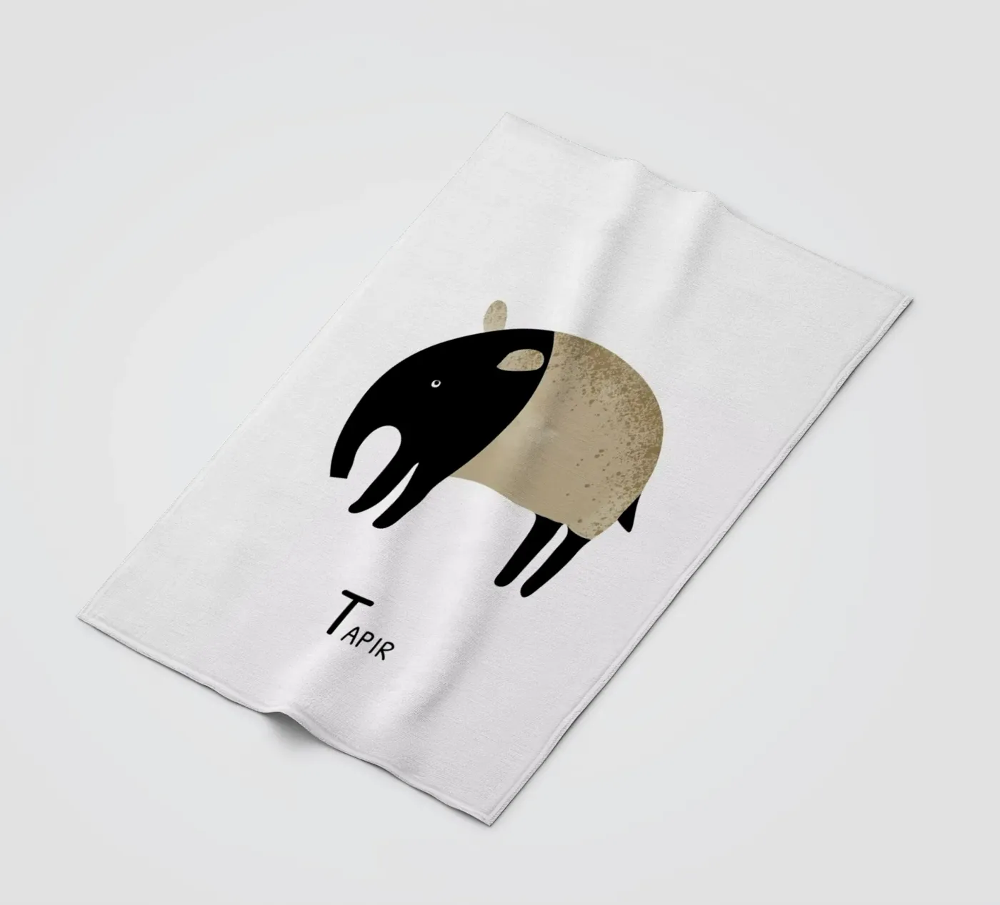 Tapir Fleecedecke von Little Flourishes