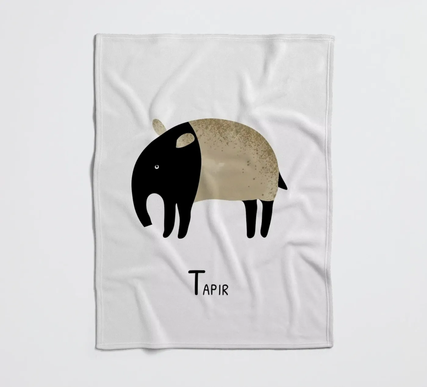 Tapir Fleecedecke von Little Flourishes