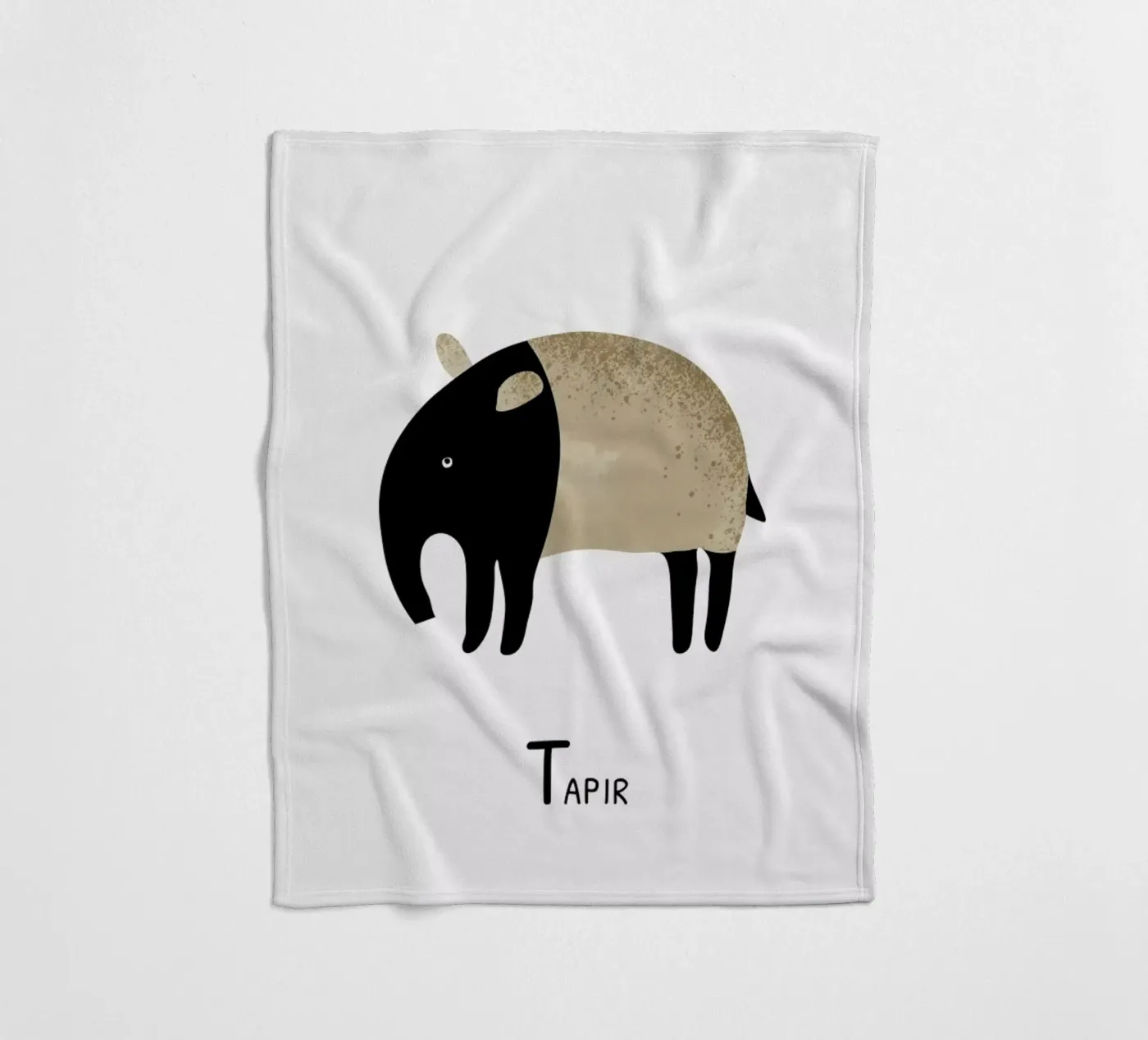 Tapir Fleecedecke von Little Flourishes