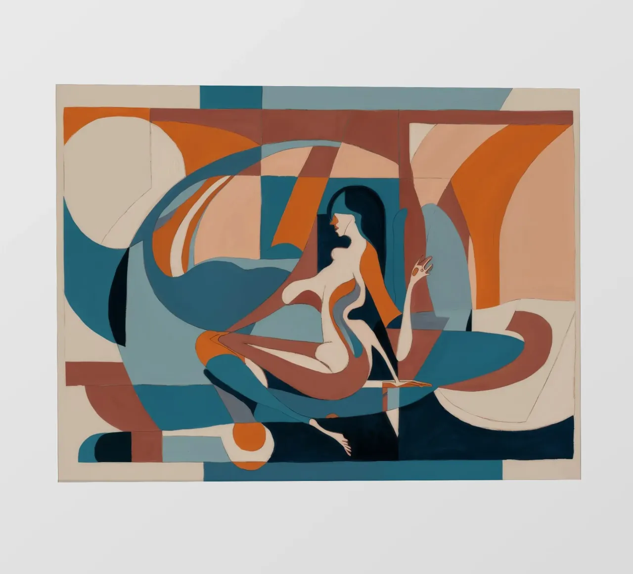 Flusso artistico dinamico telo in pvc da Crimson Whisper