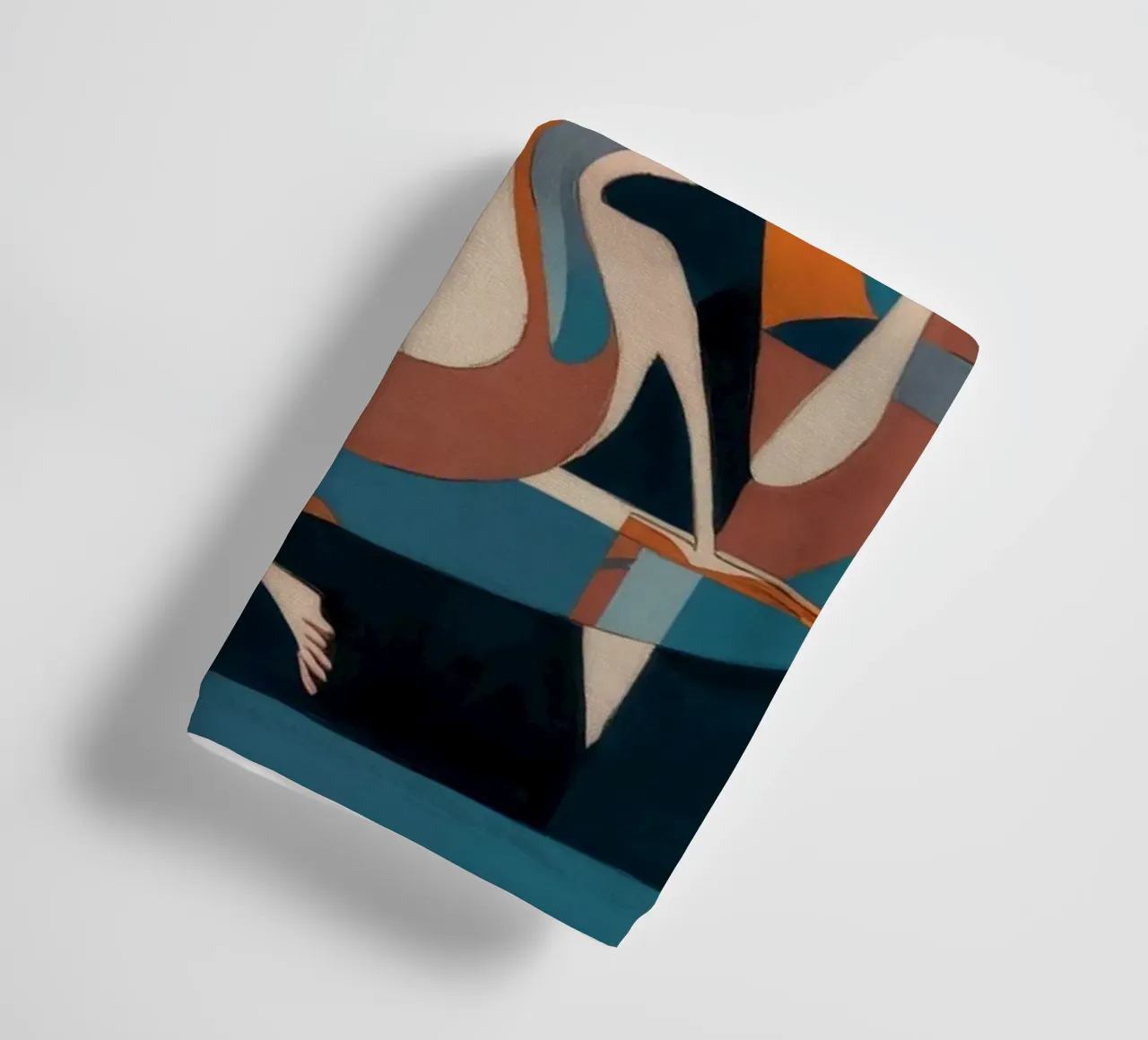 Dynamic Artistic Flow towel by Crimson Whisper