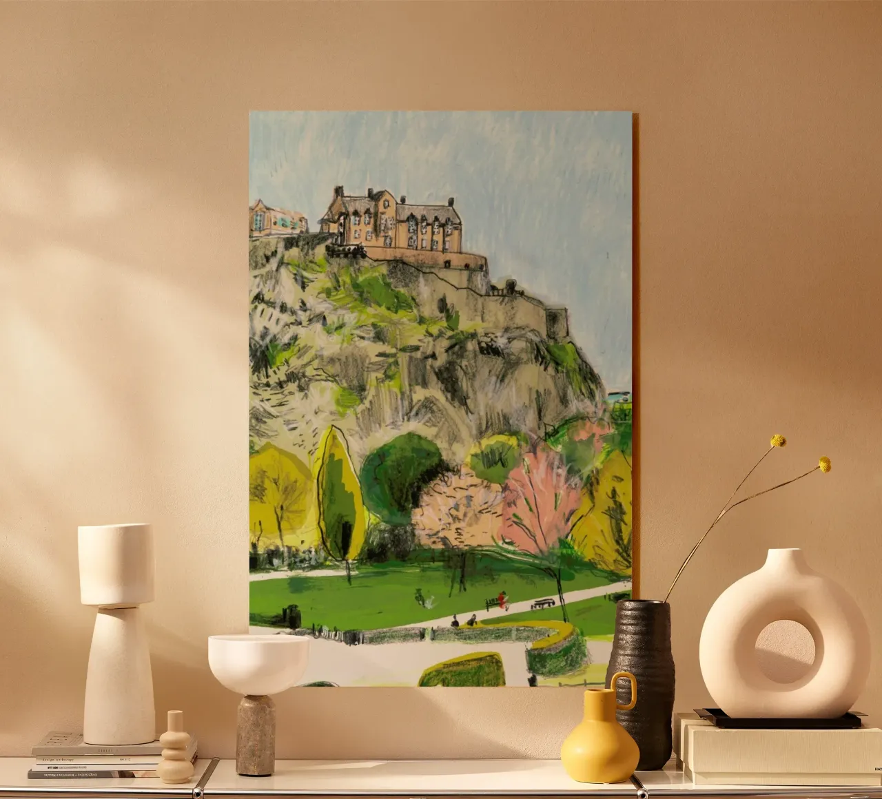 Edinburgh Castle plexiglass da Stars Above Us