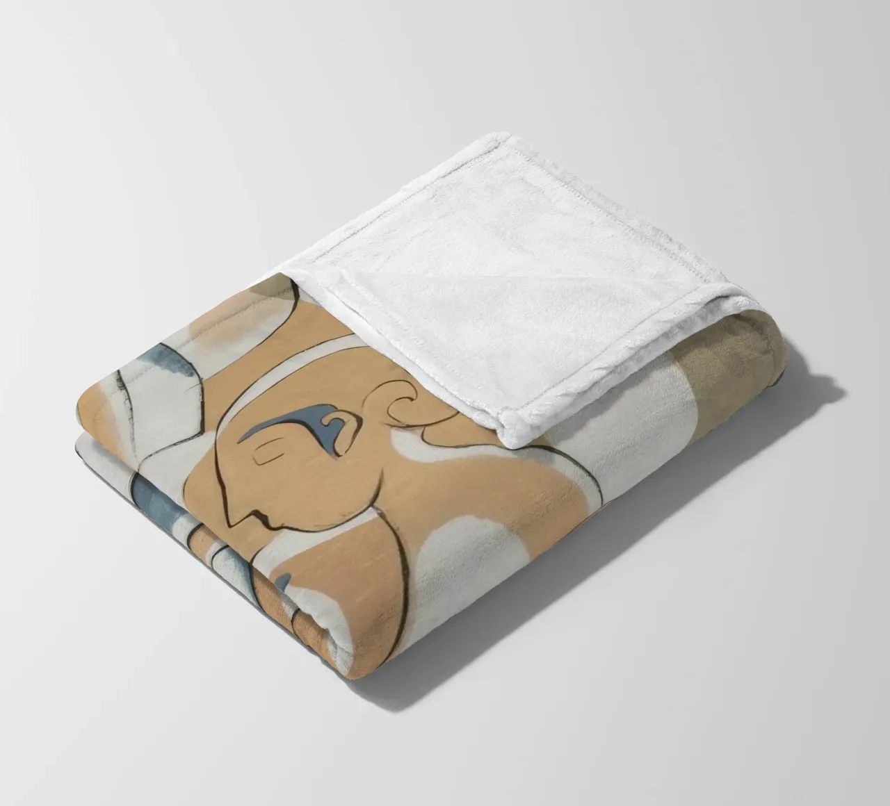 Nutrire il calore artistico coperta in pile da Crimson Whisper