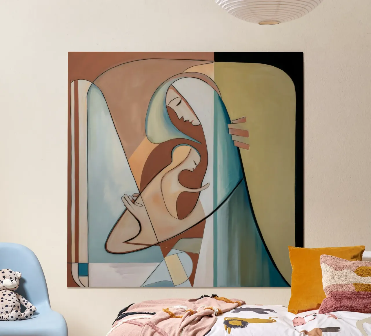 Sereno riflesso artistico poster da Crimson Whisper