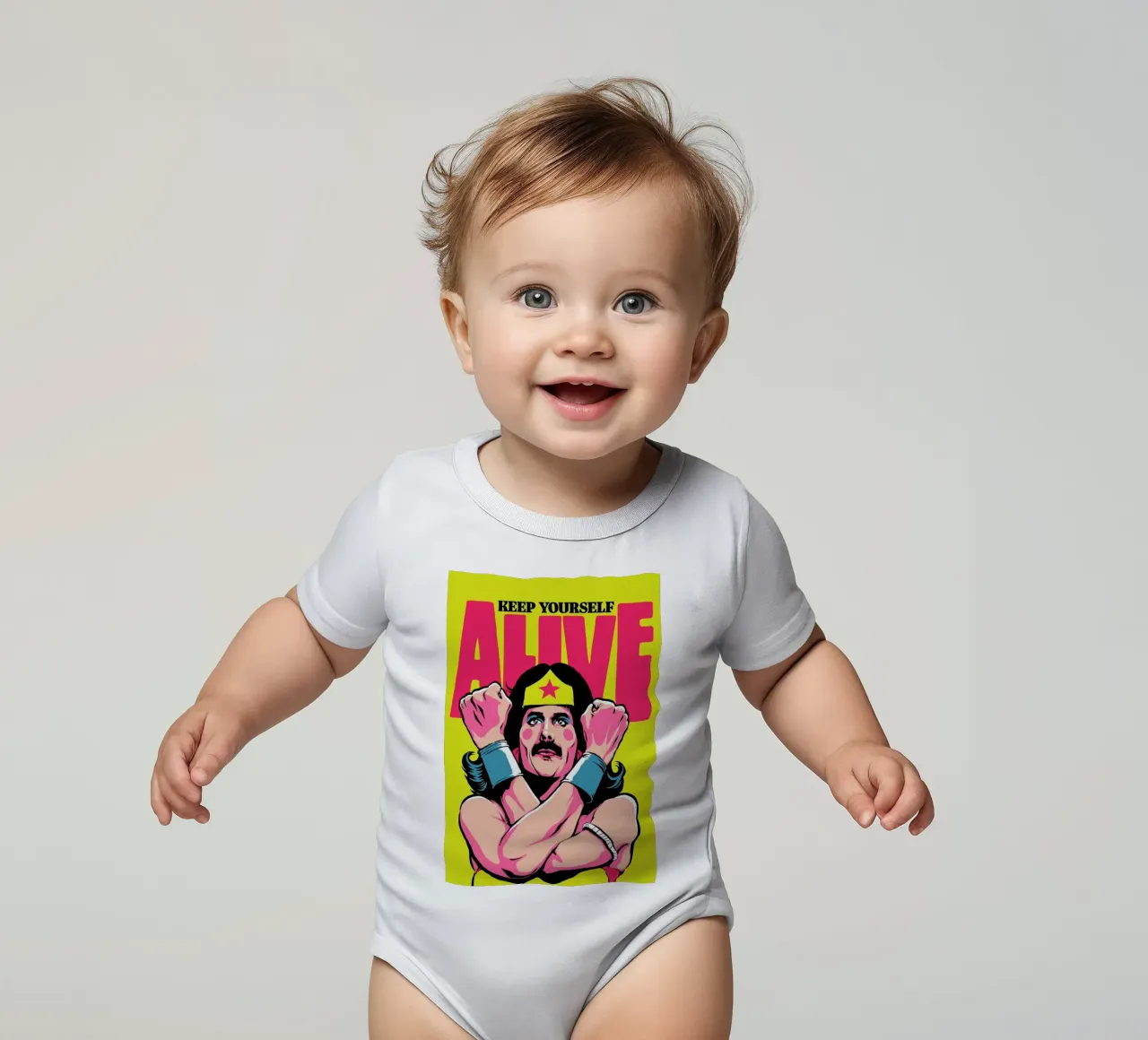 Alive body neonato maniche corte da Butcher Billy