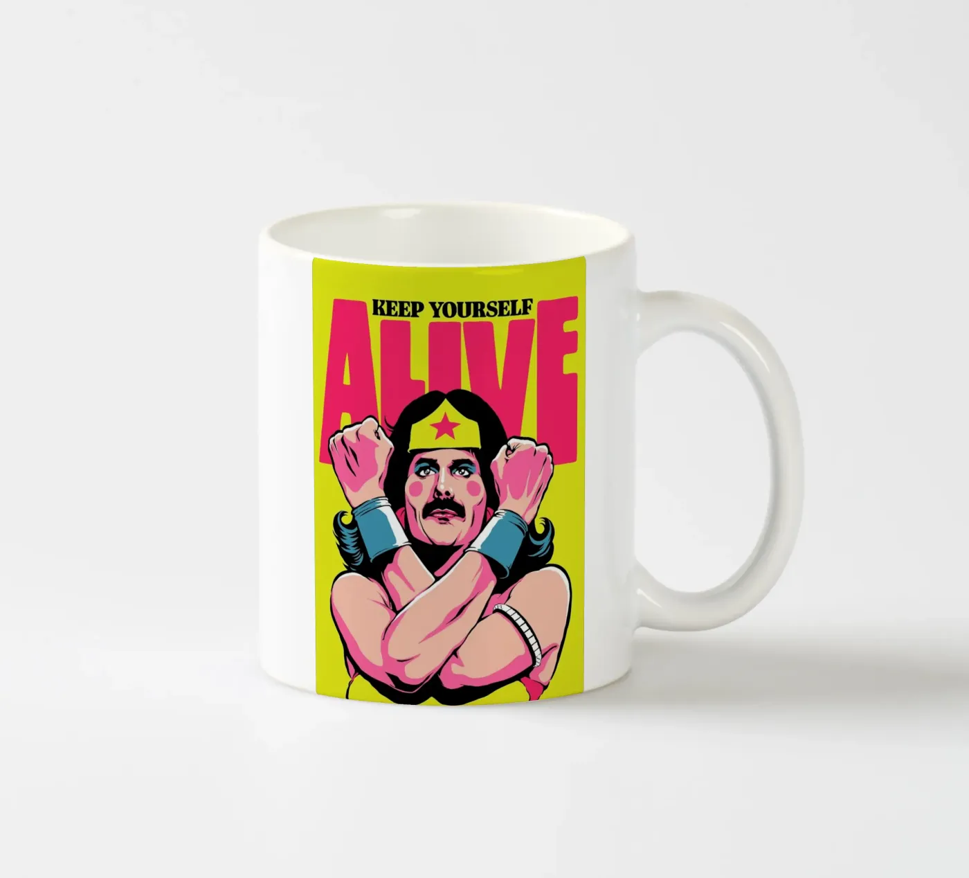 Alive ceramic mug by Butcher Billy