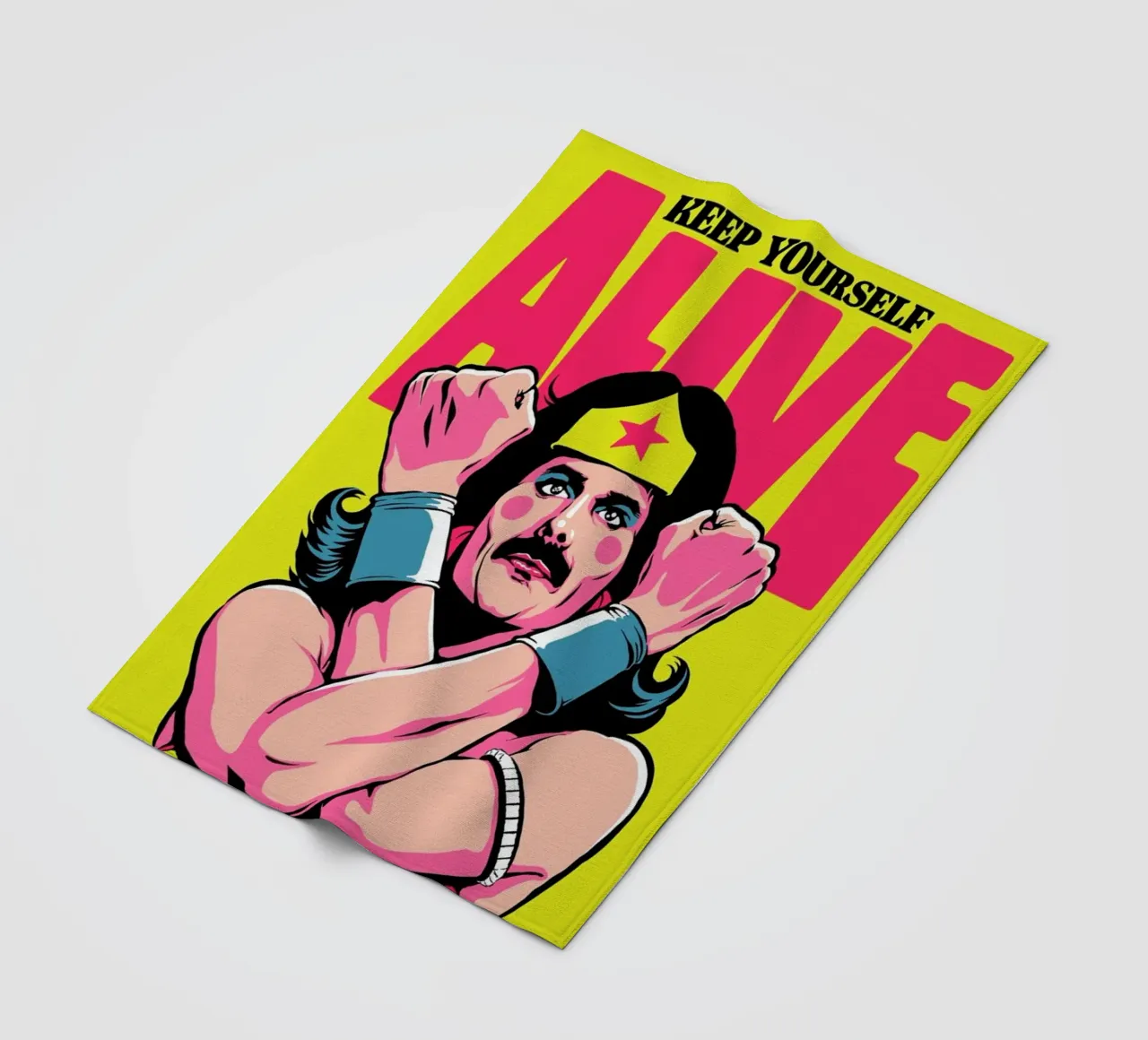 Alive Fleecedecke von Butcher Billy