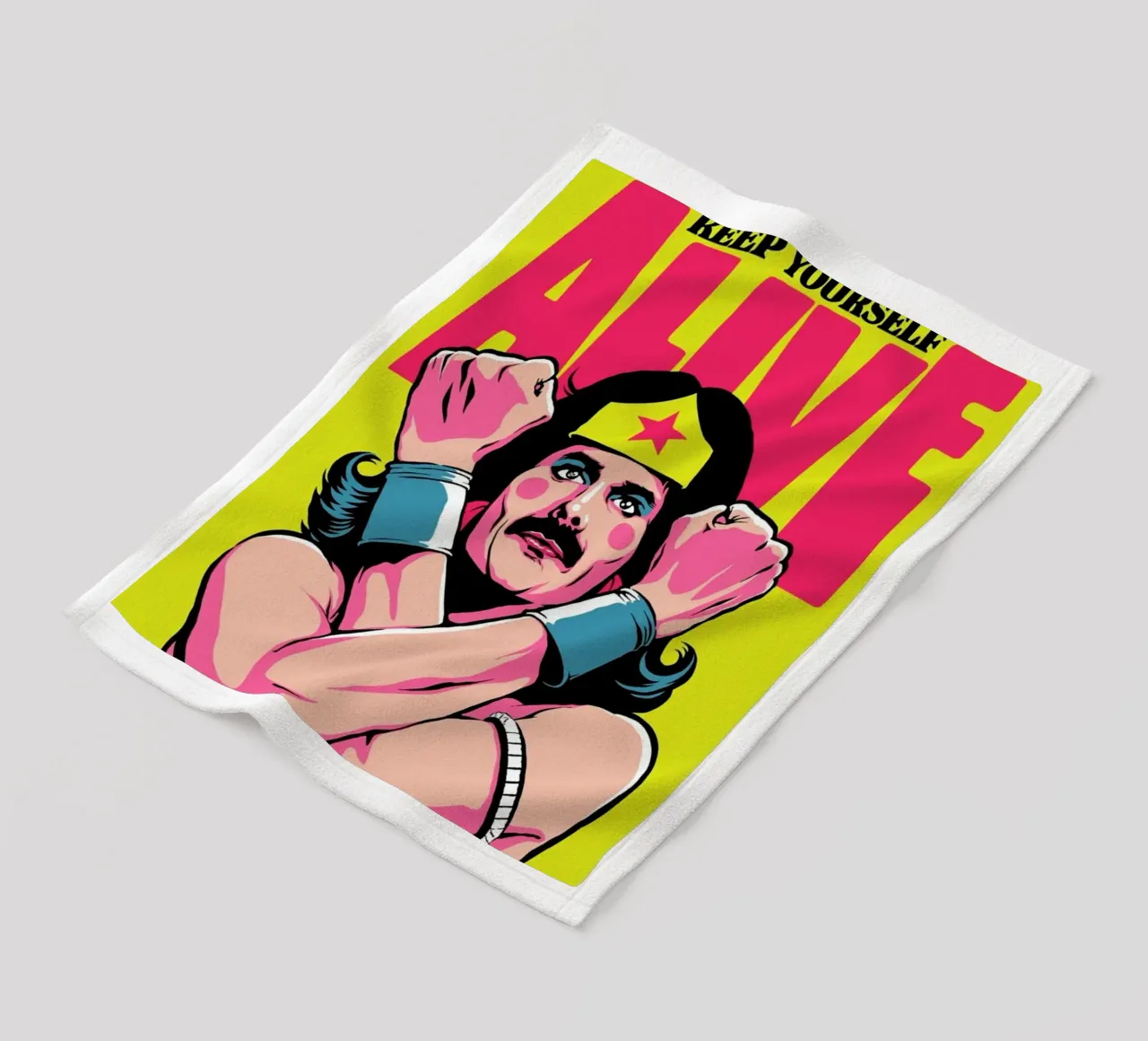 Alive Fleecedecke von Butcher Billy