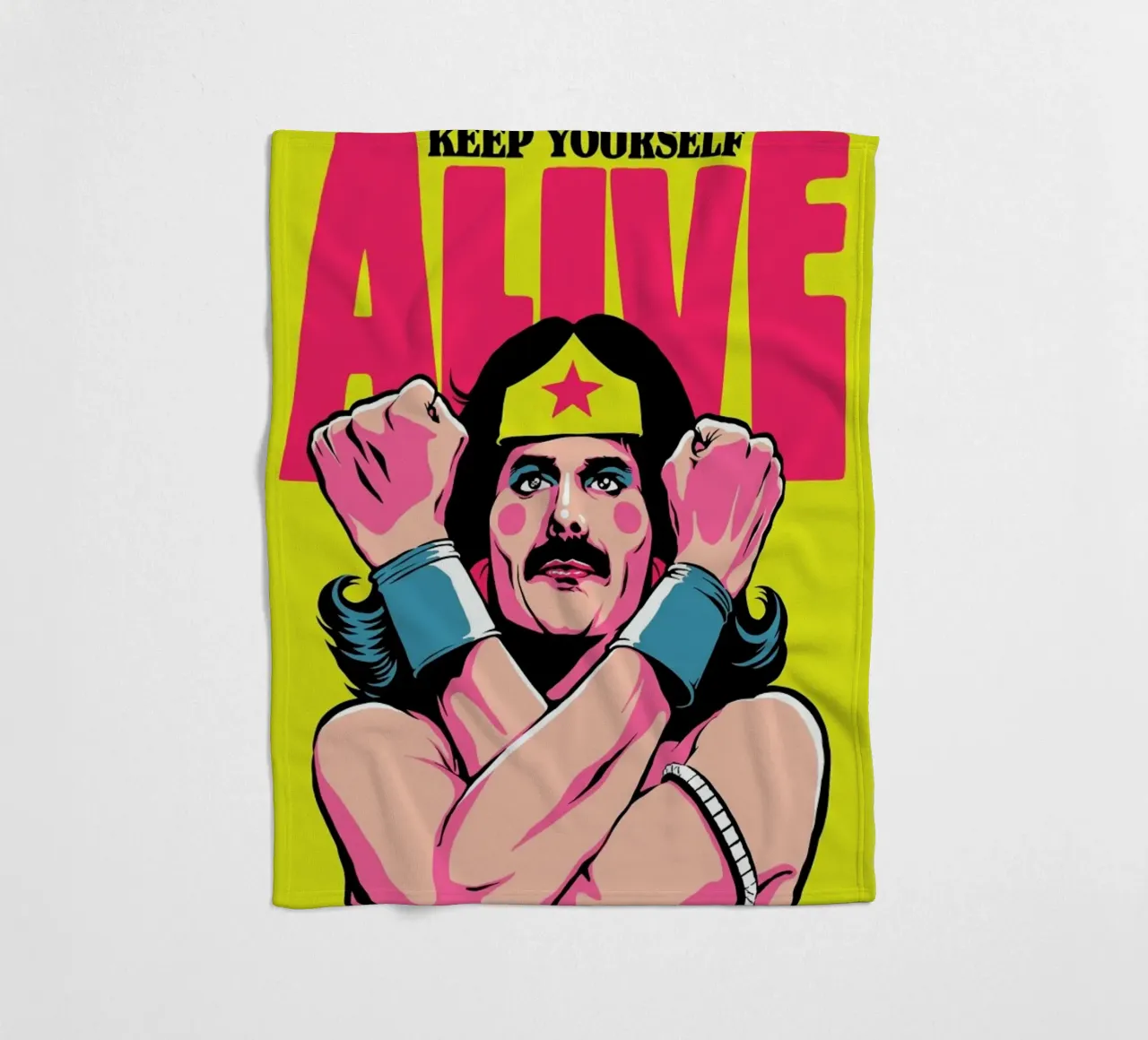 Alive Fleecedecke von Butcher Billy