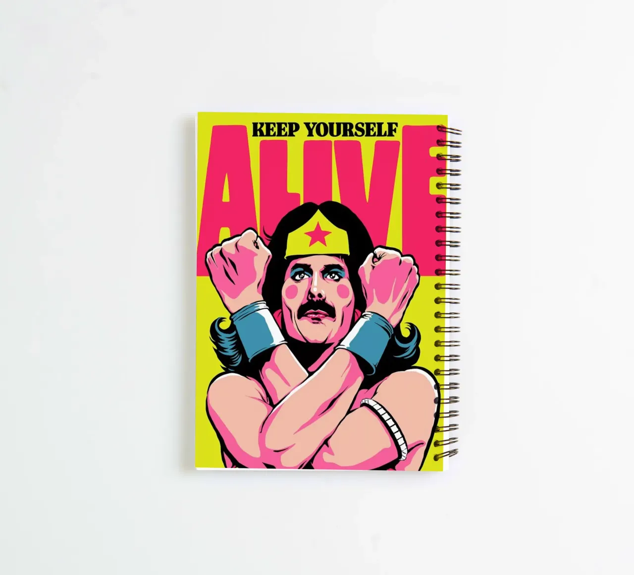Alive spiral notebook by Butcher Billy
