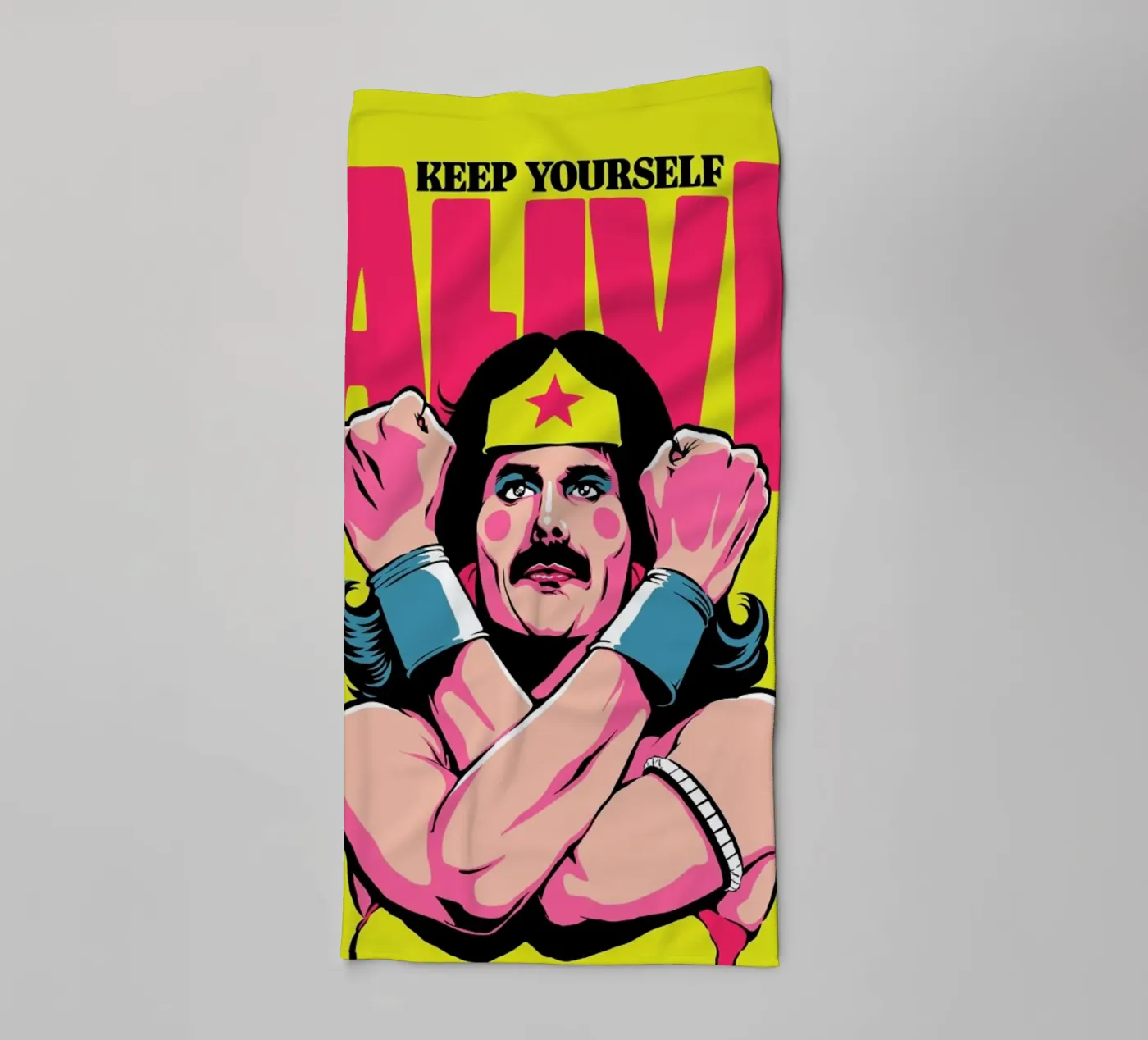 Alive badhanddoek van Butcher Billy
