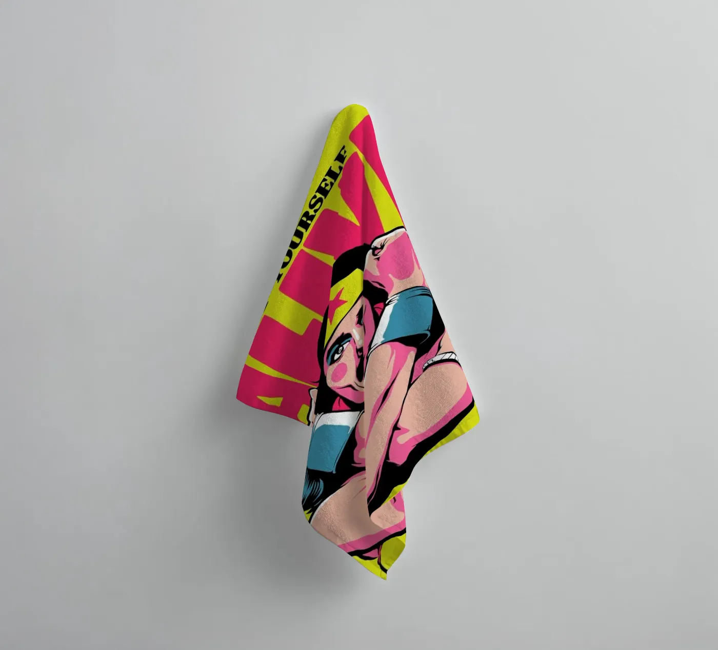 Alive badhanddoek van Butcher Billy