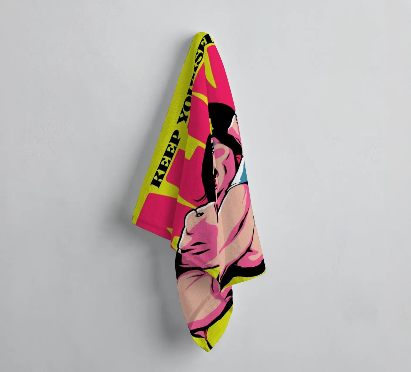 Alive badhanddoek van Butcher Billy